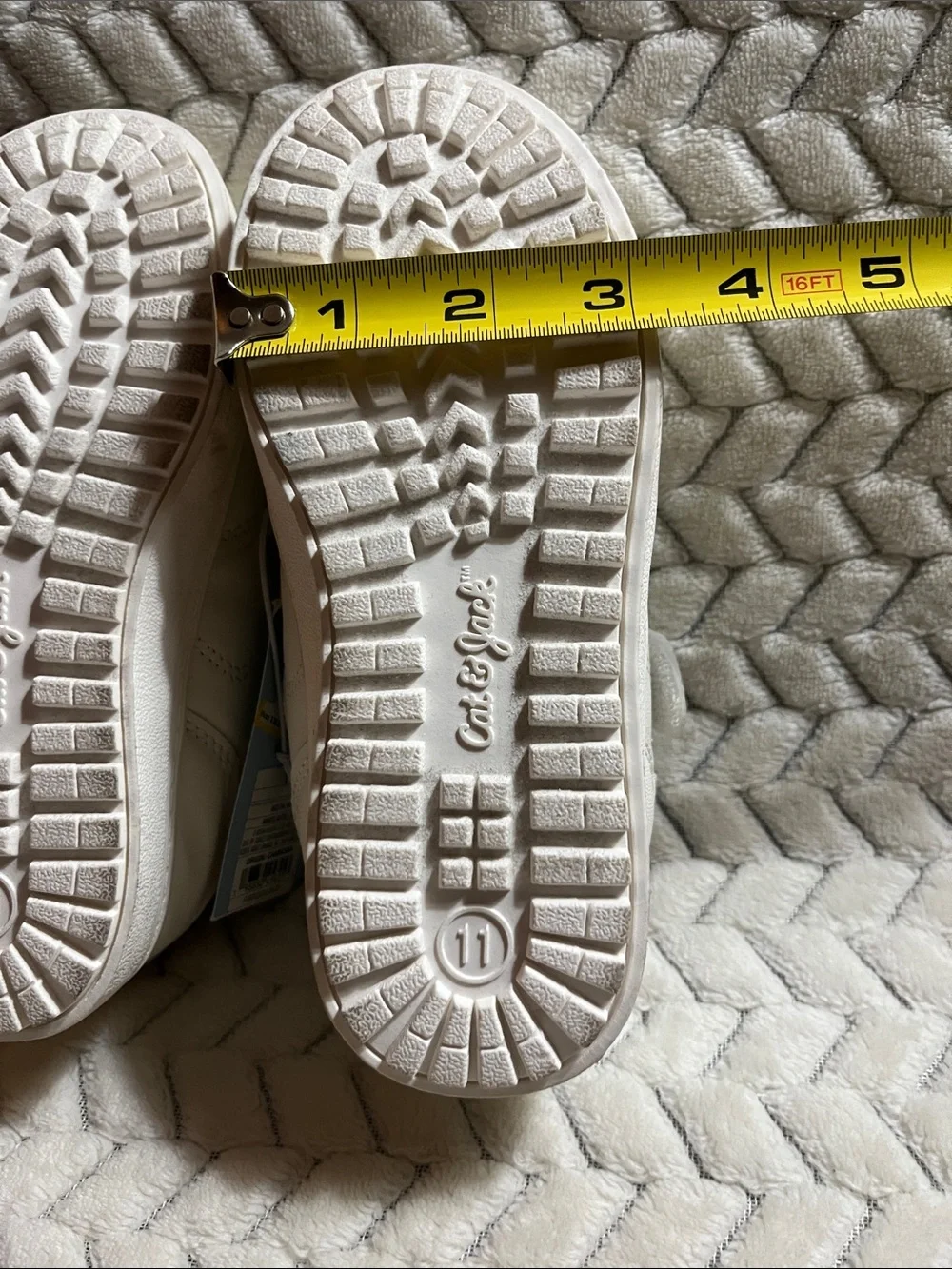 Cat & Jack White Kids Velcro Sneakers